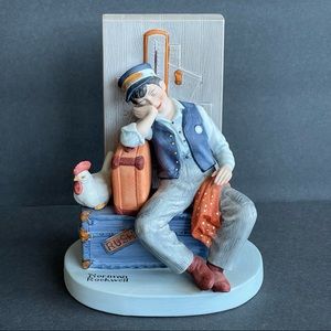 Vintage Norman Rockwell “Asleep on the Job”